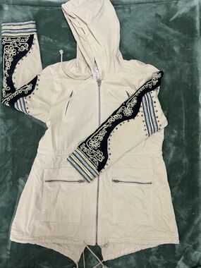 Golden Quills Military Parka - Free People